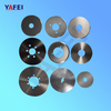 Lames circulaires pour le refendage du film d'aluminium