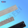 Couteaux dentelés pour scelleuse de plateaux